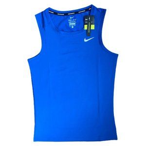 Nike Dri-Fit Men's Training Running Tank Top Blue SIZE Small